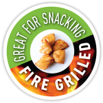 Fire grilled steak bites great for snacking